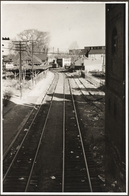 Brookline Railroad Station Digital Commonwealth