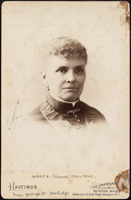 Mary E. (Towne) Coolidge
