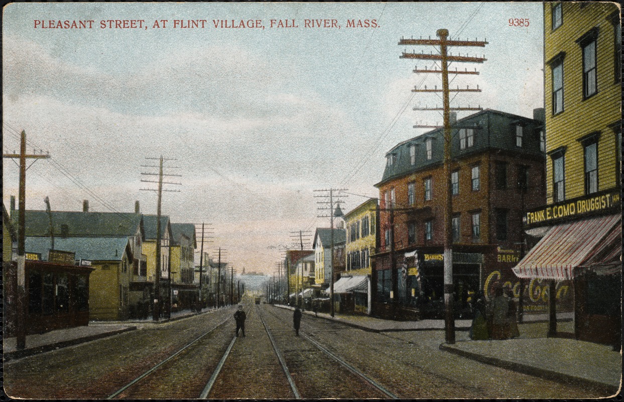 Pleasant Street, at Flint Village, Fall River, Mass.