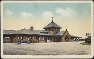Railway station, Fall River, Mass.