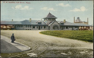 R.R. station, Fall River, Mass.