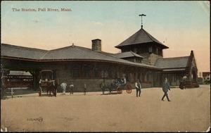 The station, Fall River, Mass.