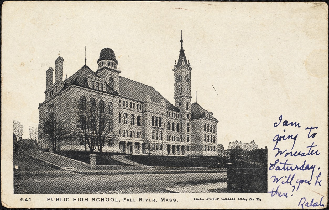 Public high school, Fall River, Mass.