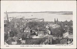 View of bay, Fall River, Mass.