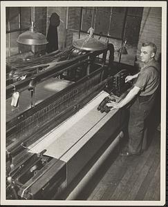 Weaving Room, Woolen Mill