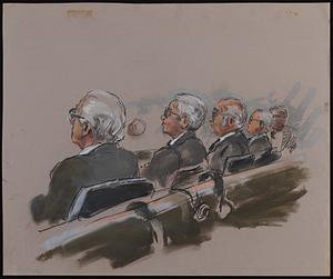 Courtroom scene