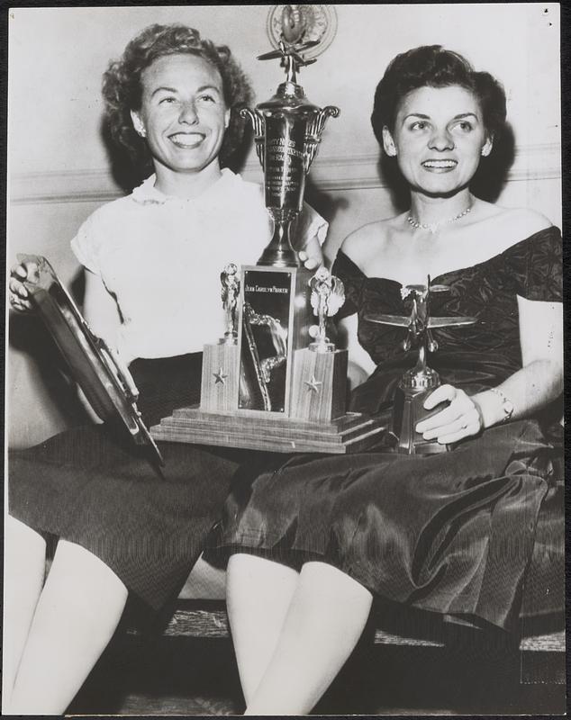Winners of "Powder Puff Derby"