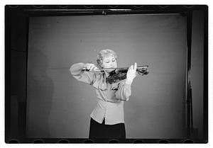 Ruth Posselt, violinist