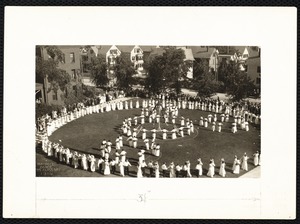 Maypole dance F.N.S. Class Day 1914