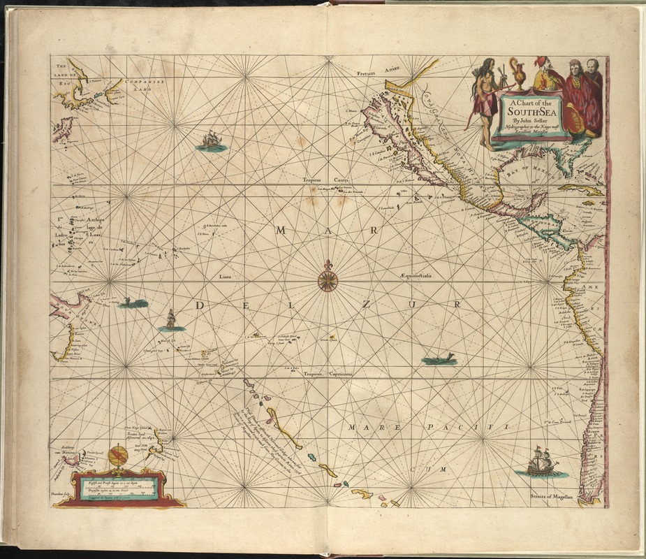 A chart of the South Sea