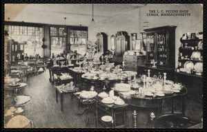 Interior of L. C. Peters Shop