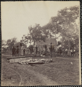 Burial of dead at Fredericksburg