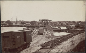 Unloading railroad stock Manchester Virginia