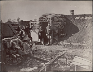 Fort Burnham in front of Petersburg