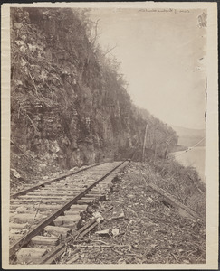 Nashville & Chattanooga Railroad foot of Lookout Mountain