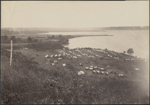 Camp of Fifteenth New York Engineers Belle Plain Virginia