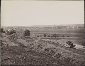 Fredericksburg Virginia, from rear of town