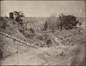 Ruins of Richmond and Petersburg railroad bridge