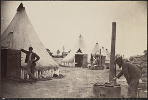 Camp 153d New York Infantry