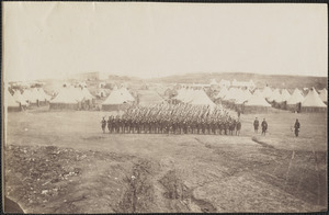 Camp of 34th Massachusetts Infantry near Fort Lyon Virginia
