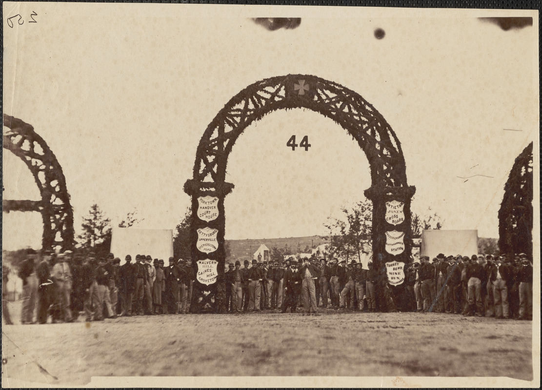 Camp 44th New York Infantry near Alexandria Virginia