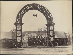 Camp of 44th New York Infantry at Alexandria Virginia