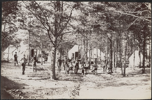 Convalescent camp near Alexandria Virginia