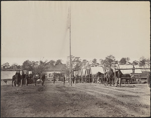 Headquarters 10th Army Corps Hatcher's Farm Virginia 1864