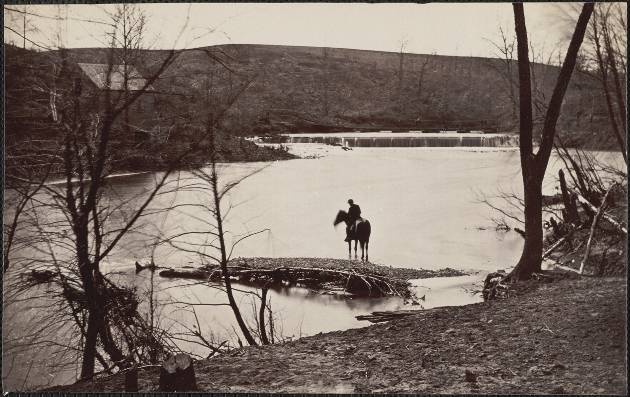 Bull Run near Blackburns Ford March 1862