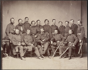 General F.P. Blair and staff