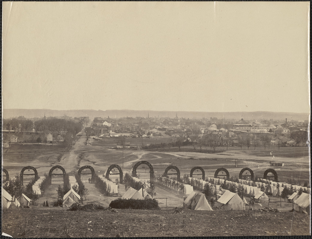 Camp of 44th New York Infantry Alexandria Virginia