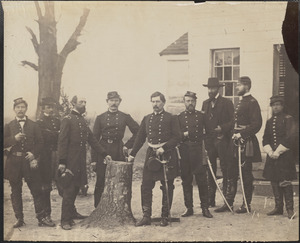 General George B. McClellan staff, 5th from left