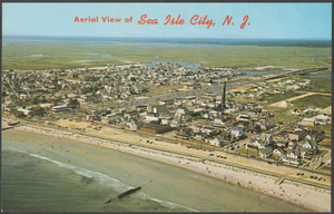 Aerial view of Sea Isle City, N. J.