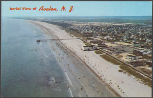 Aerial view of Avalon, N. J.