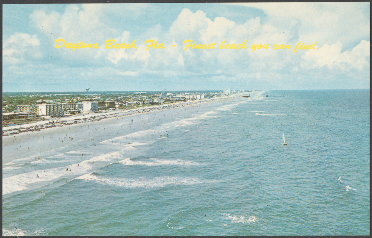 Daytona Beach, Fla. finest beach you can find Digital Commonwealth