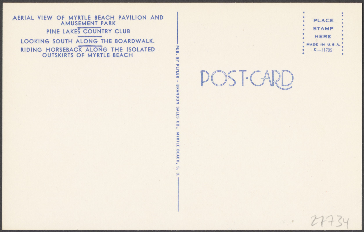 Greetings from Myrtle Beach, S.C.