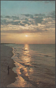 A scenic sunset