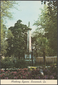 Monterey Square, Savannah, Ga.