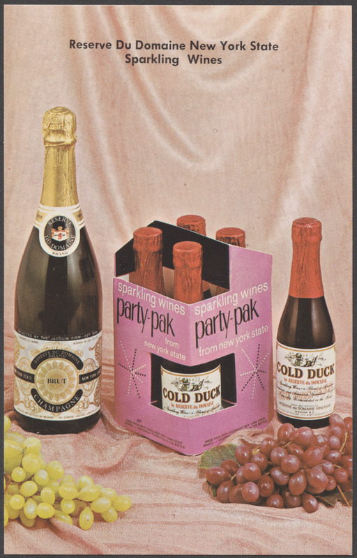 Reserve du Domaine New York State sparkling wines