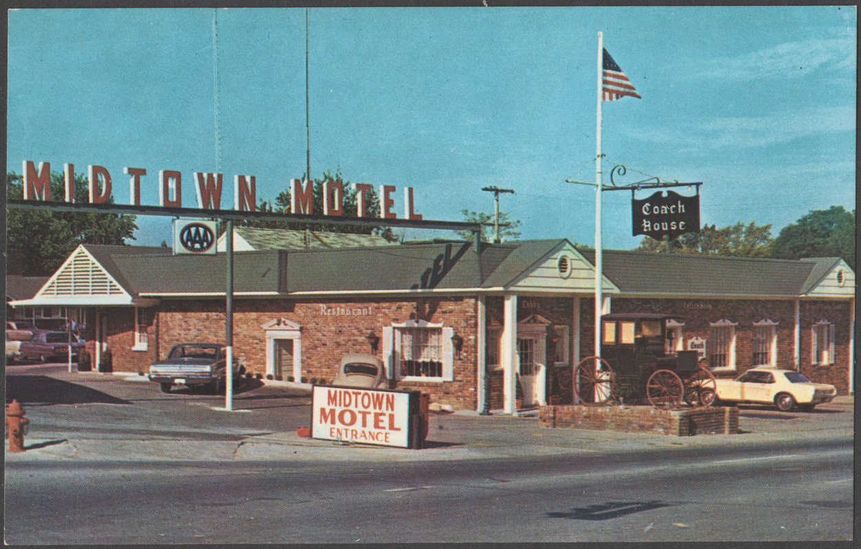 Midtown Motel - Friendship Inn & Coach House Restaurant, Jackson, Tenn. -  Digital Commonwealth