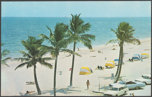 Golden sands of Fort Lauderdale beach, Florida