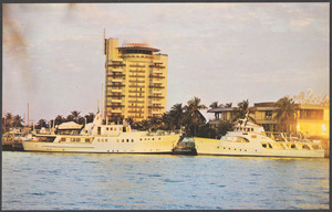 Luxury yachts of Pier 66, Fort Lauderdale, Florida