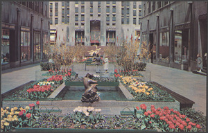 Rockefeller Center channel garden