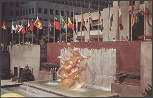 Prometheus Fountain, Rockefeller Center New York City