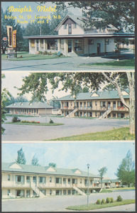 Daigle's Motel, Bridge St., St. Leonard, N.B., Route 17 and 2