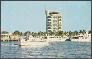 Pier 66 from the Inland Waterway, Fort Lauderdale, Florida