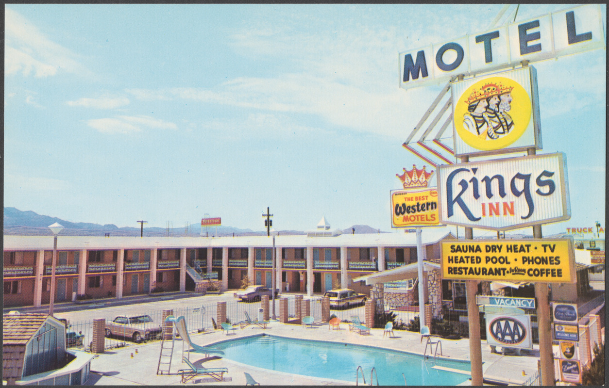 King's Inn Motel, restaurant and lounge, on East Highway 66, Kingman, Arizona 86401