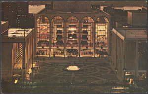 Metropolitan Opera House, Lincoln Center, New York, N.Y.