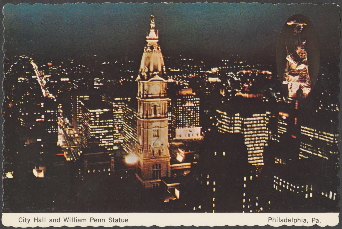 City hall and William Penn statue