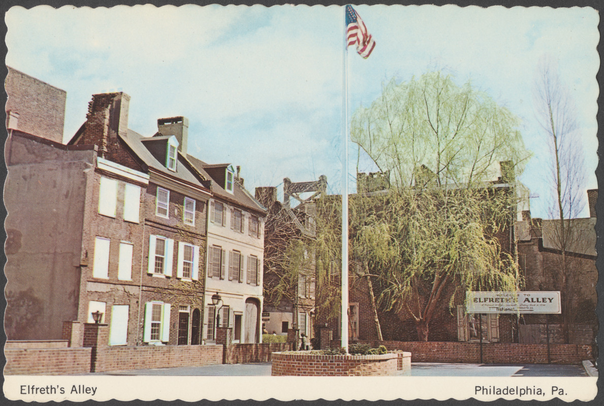 Elfreth's Alley, Philadelphia, Pa.